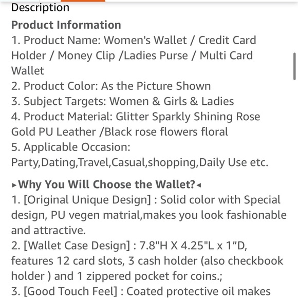 **NIB New In Box** Zip-Around Wristlet/Wallet•RFID blocker organizer - Picture 15 of 16